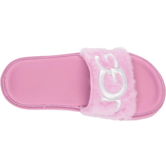 UGG Women's Laton Fur Slide Sandal with box - Picture 3 of 10